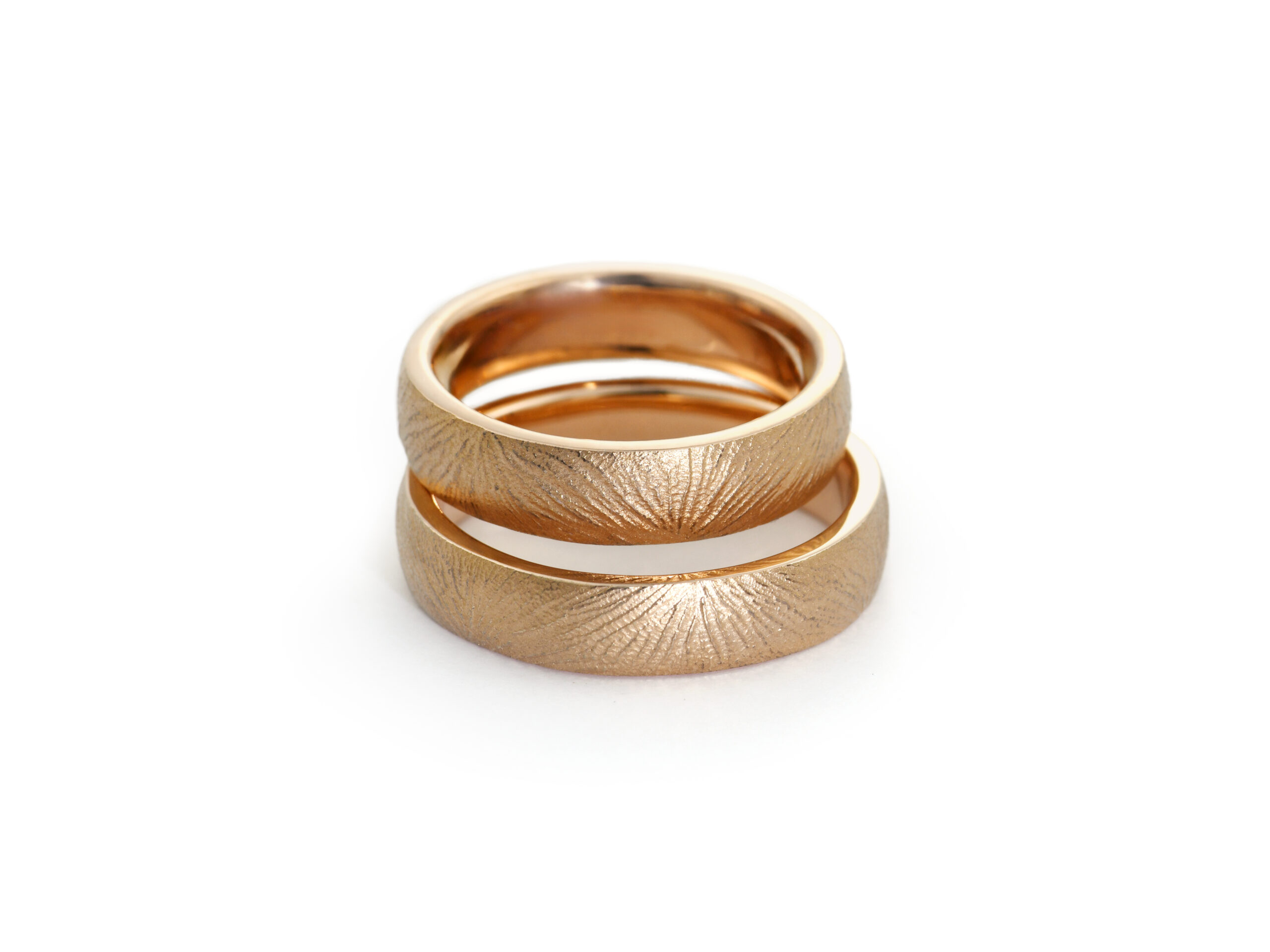 Eheringe aus Rotgold