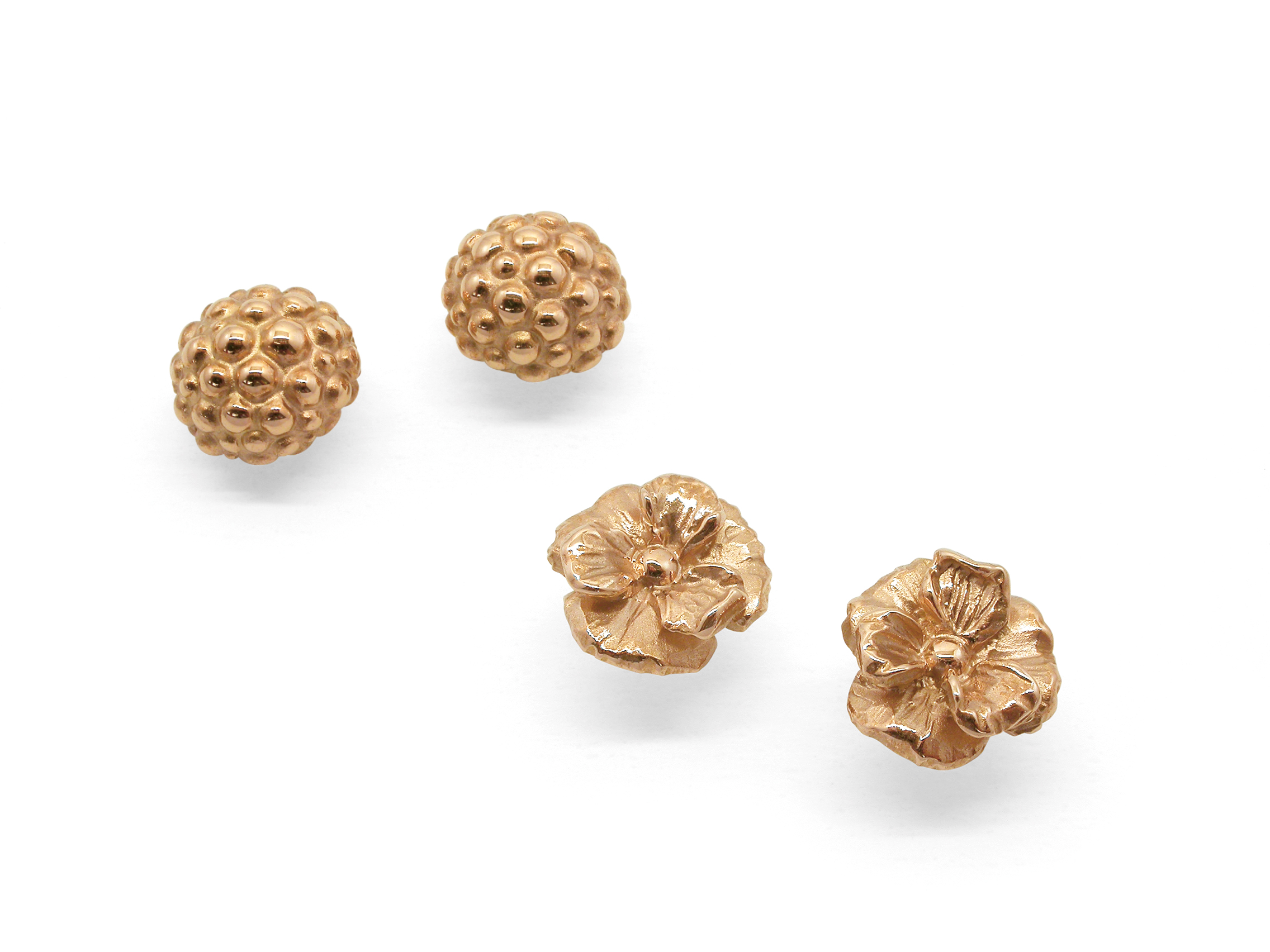 Ohrstecker aus Rotgold